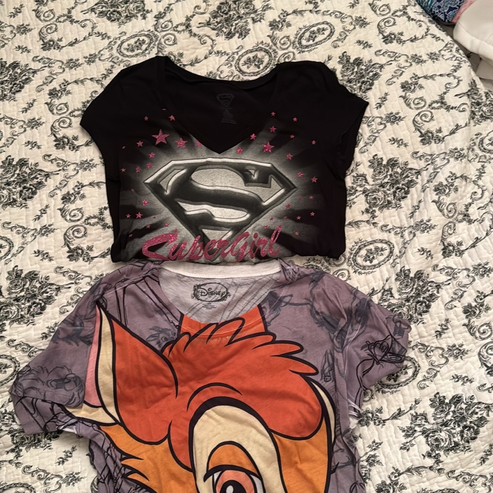 Lot of 2 Graphic Tees